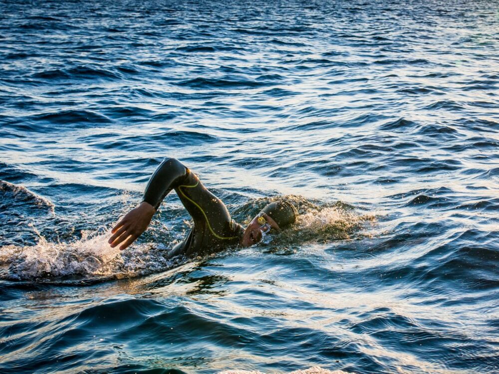 Open Water Swimming Hero